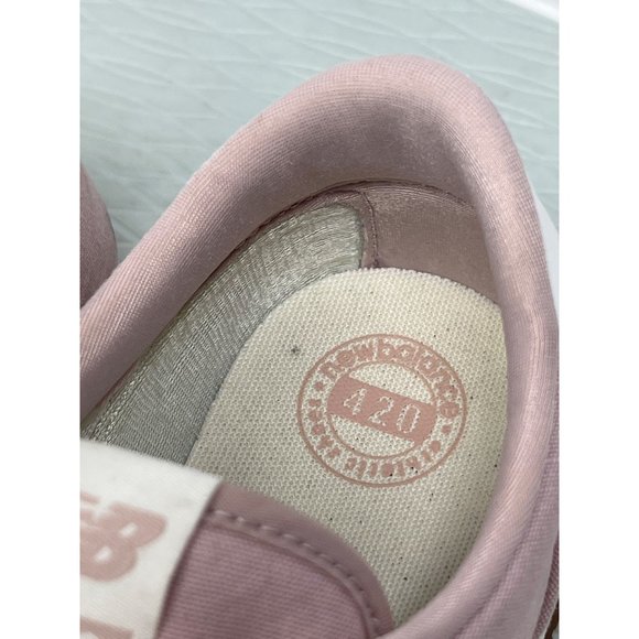 New Balance 420 Lace-Up Trainers Womens 7 Pink Low Profile Running Sneakers - Picture 7 of 9